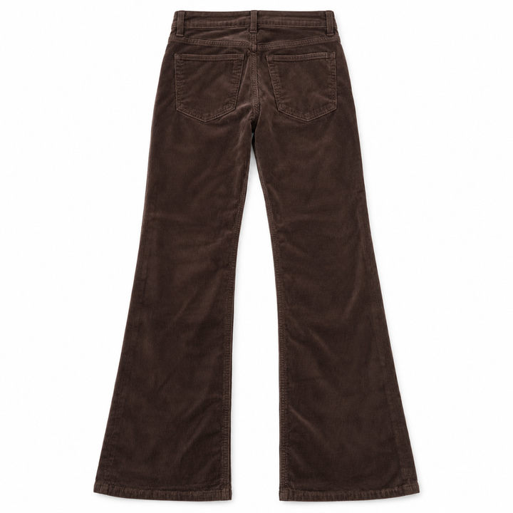 Good American Good Low Rise Bootcut Corduroy Pant, Espresso - 24