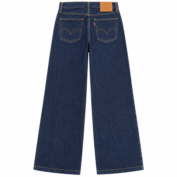 Levi’s Premium Ribcage Wide Leg Jeans, Dark Indigo - 27