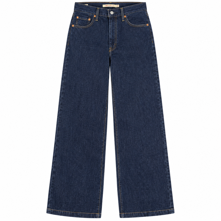 Levi’s Premium Ribcage Wide Leg Jeans, Dark Indigo - 27