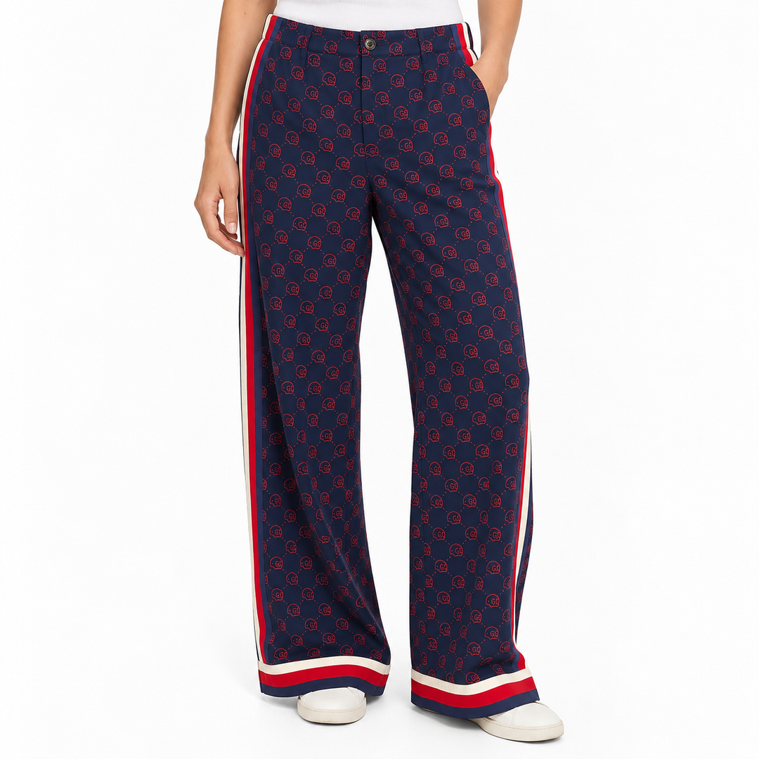 Gucci GucciGhost Skull-Print Silk Pajama Pants - IT 42