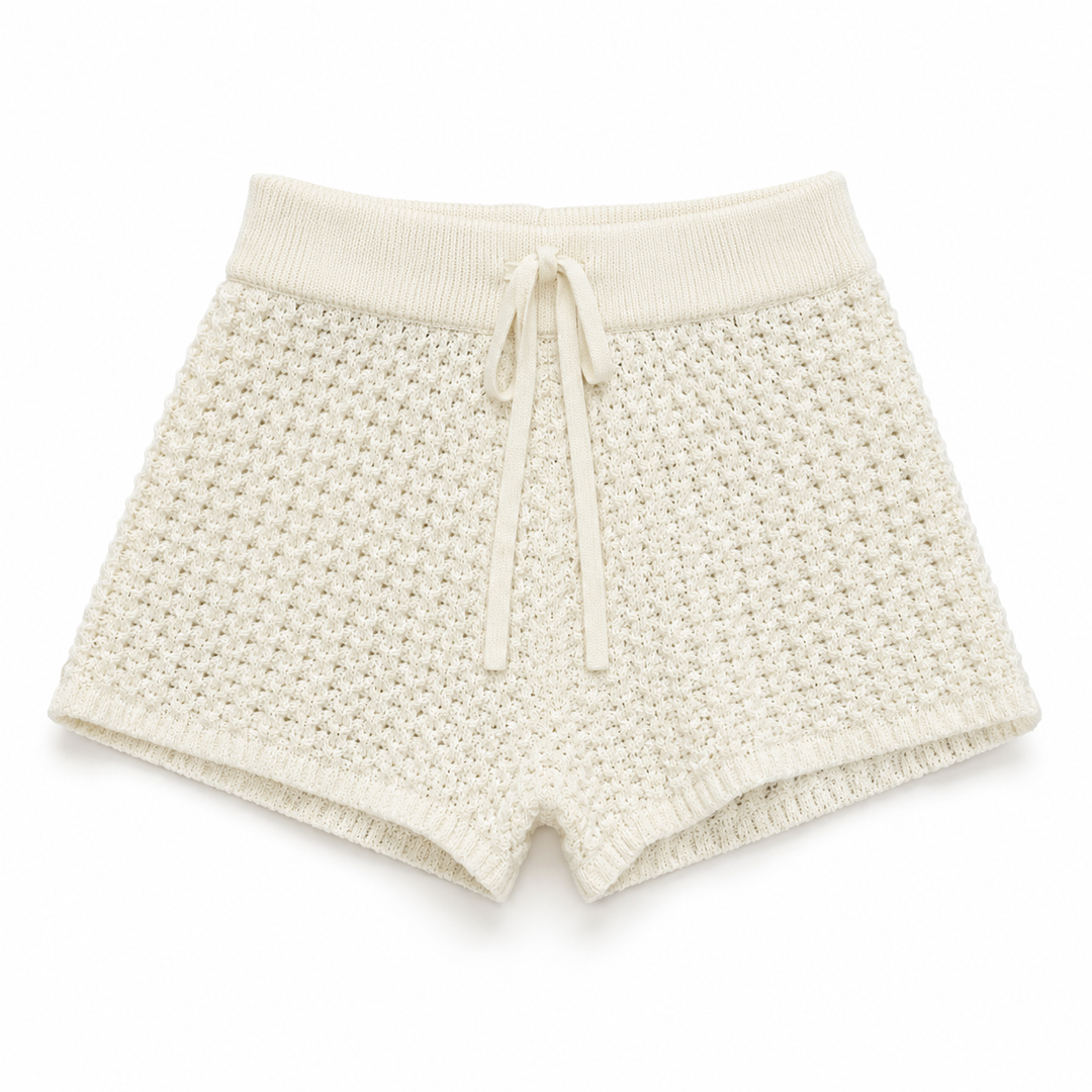 Solid &amp; Striped Crochet Knit Shorts - S