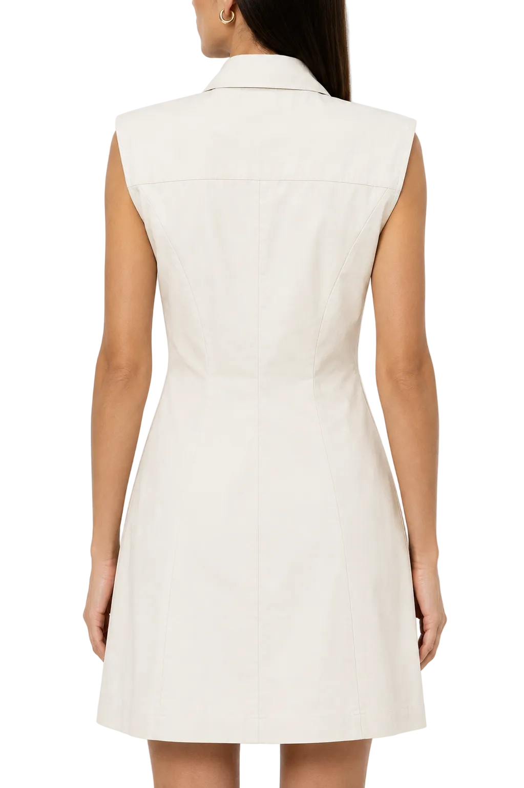 Bottega Veneta Spring 2020 Sleeveless Shirt Dress - 40