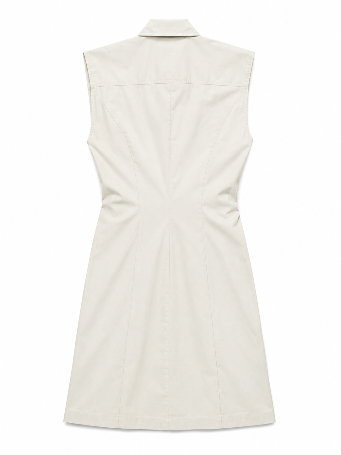 Bottega Veneta Spring 2020 Sleeveless Shirt Dress - 40