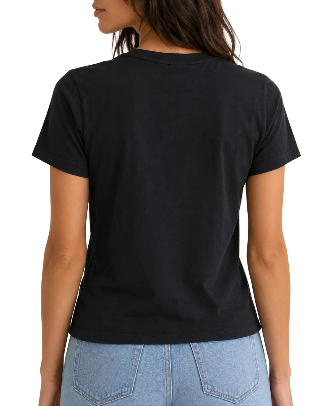 RE/Done x Hanes Black Tee - M