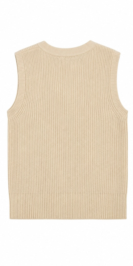 English Factory Fitted Sweater Vest - S