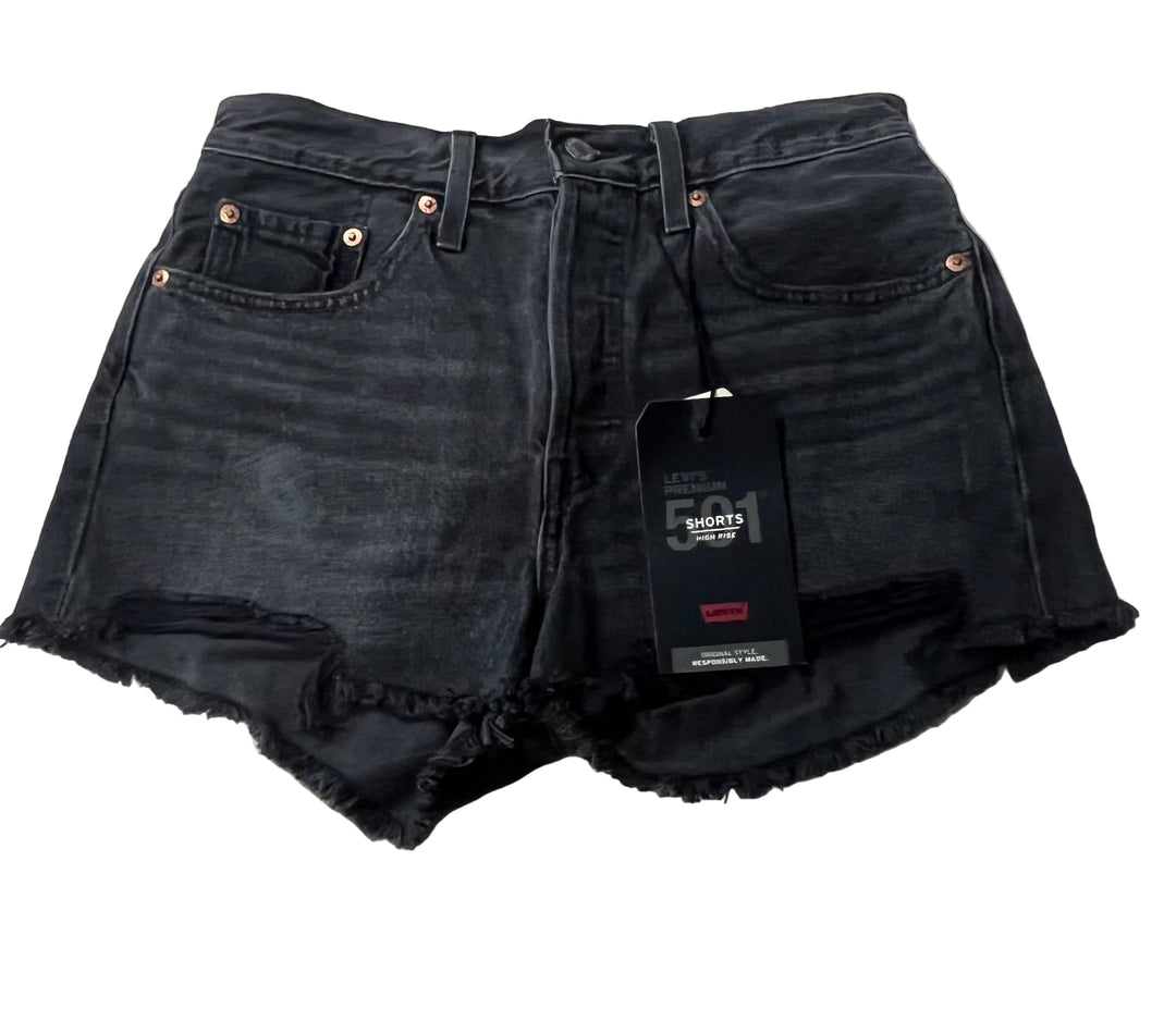 Levi’s 501 High-Rise Denim Shorts- 27