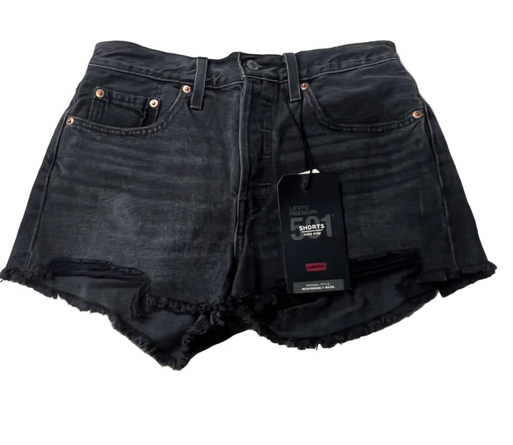 Levi’s 501 High-Rise Denim Shorts- 27