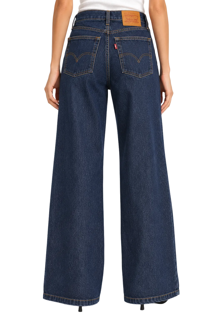 Levi’s Premium Ribcage Wide Leg Jeans, Dark Indigo - 27