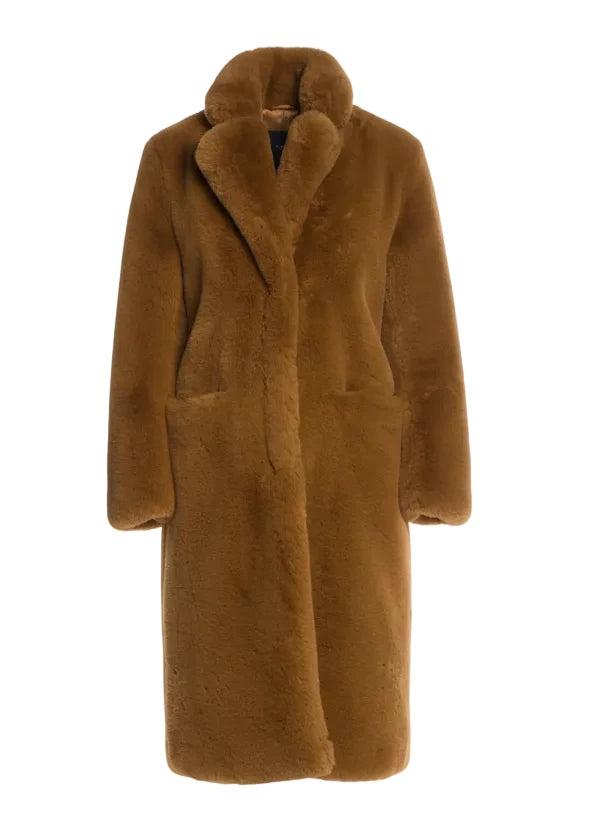 Apparis Faux Fur Coat - M