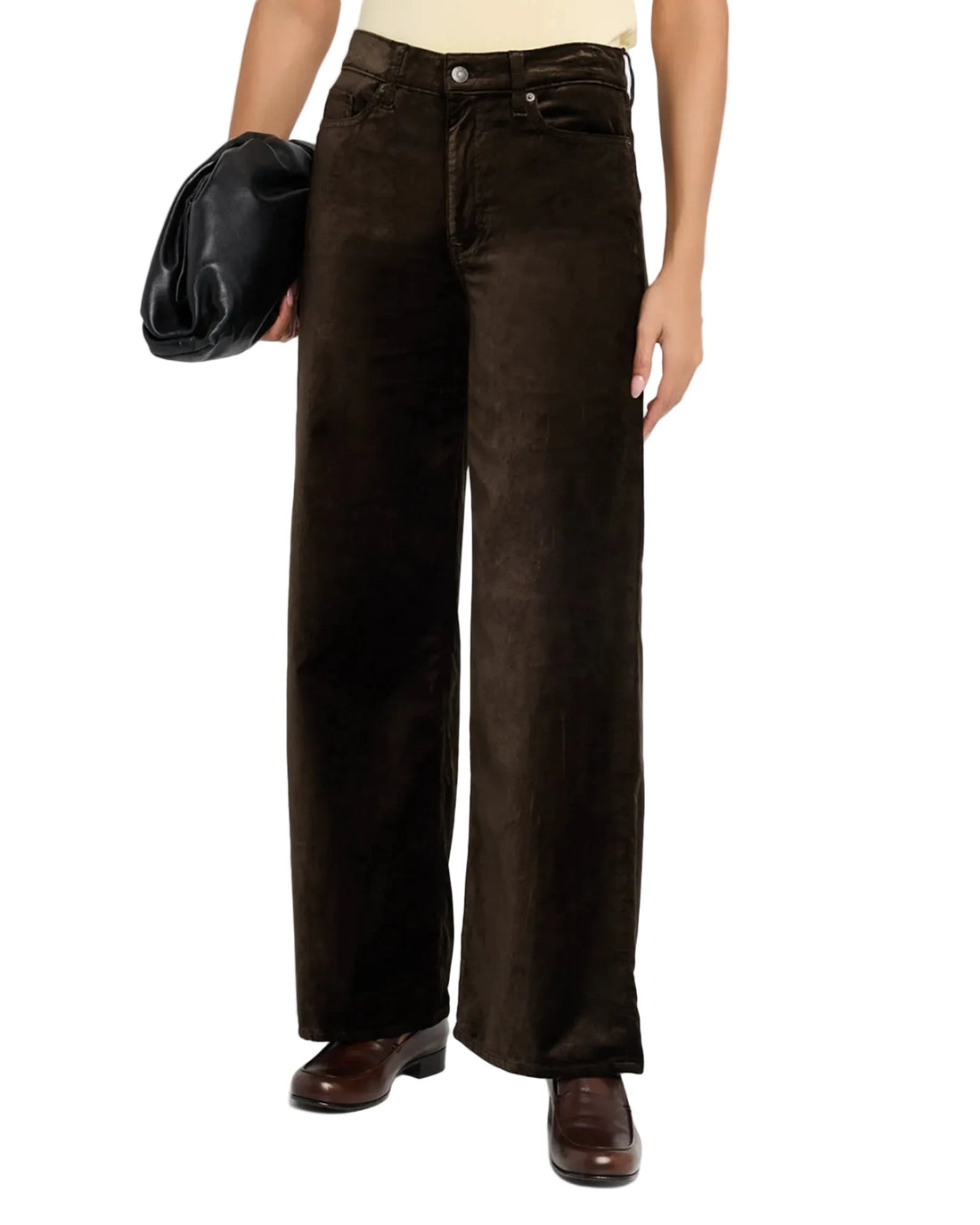 Frame Le Slim Palazzo Velvet Jeans - 26