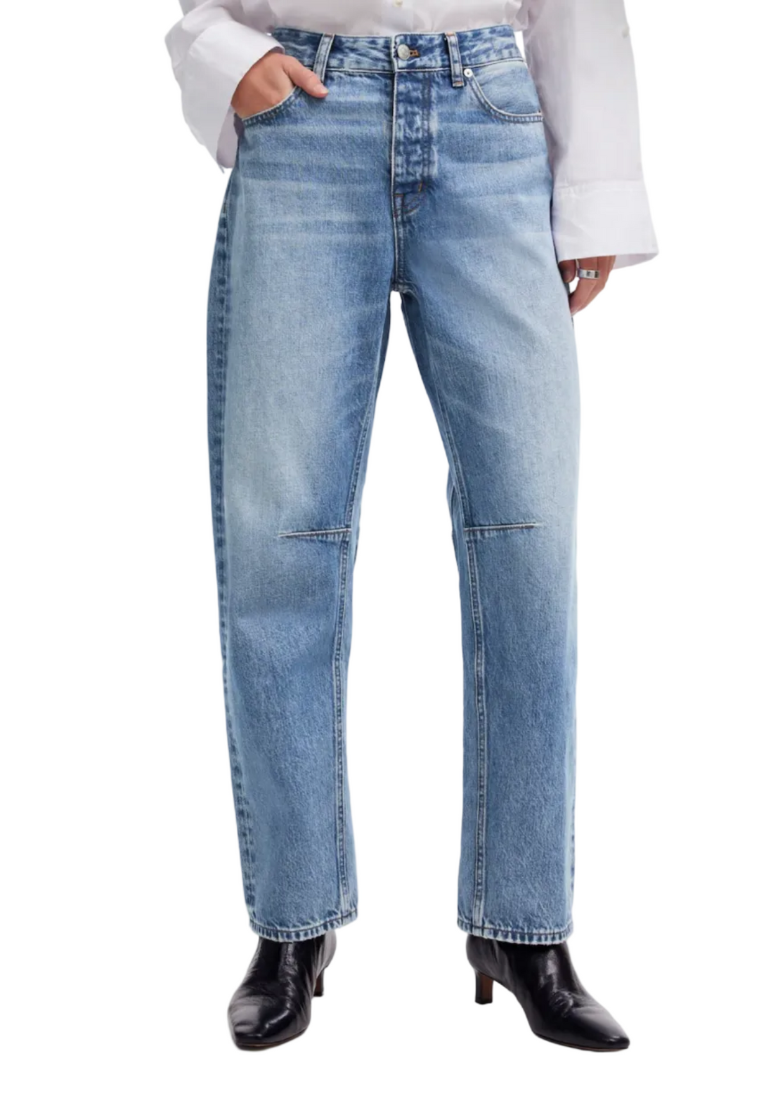 Madewell The Tall Darted Barrel-Leg Jean - 28