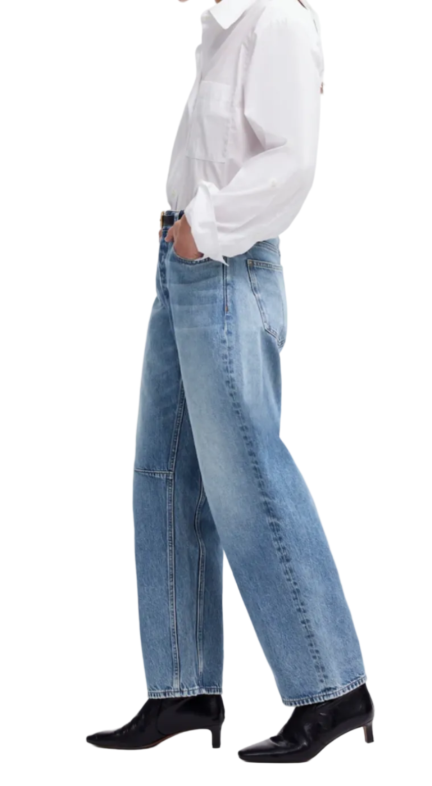 Madewell The Tall Darted Barrel-Leg Jean - 28