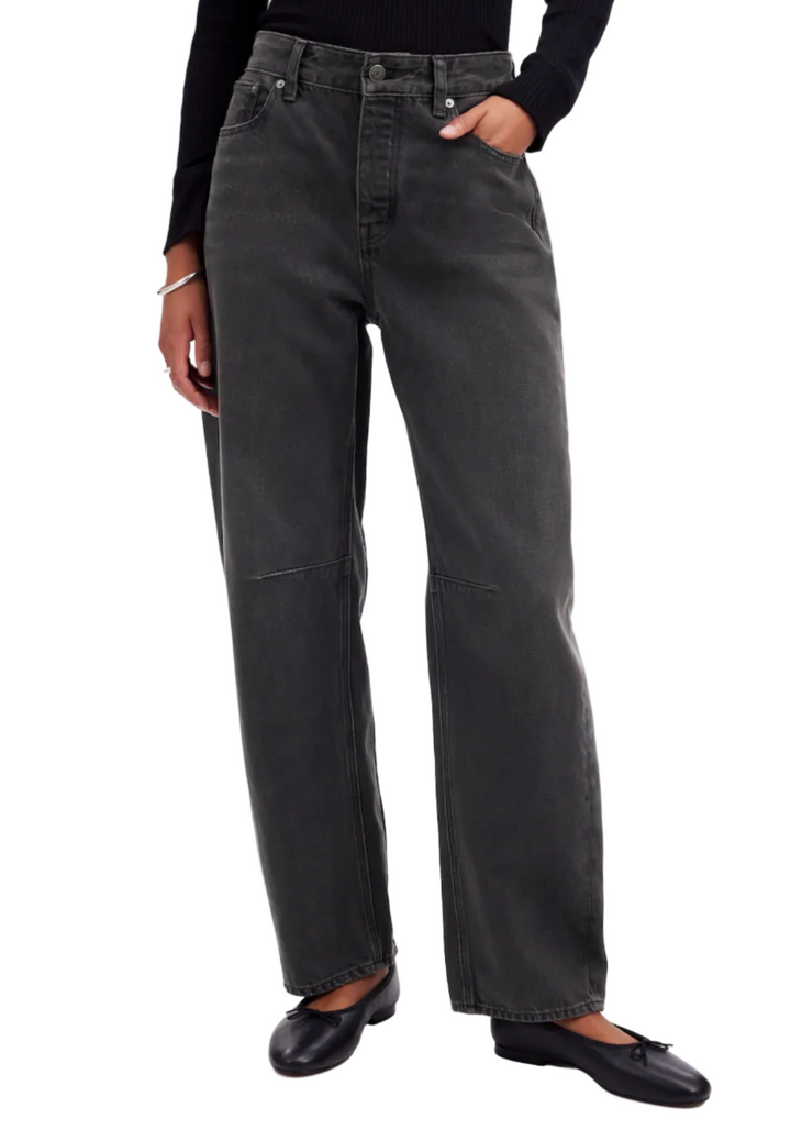 Madewell Darted Barrel-Leg Jean - 28