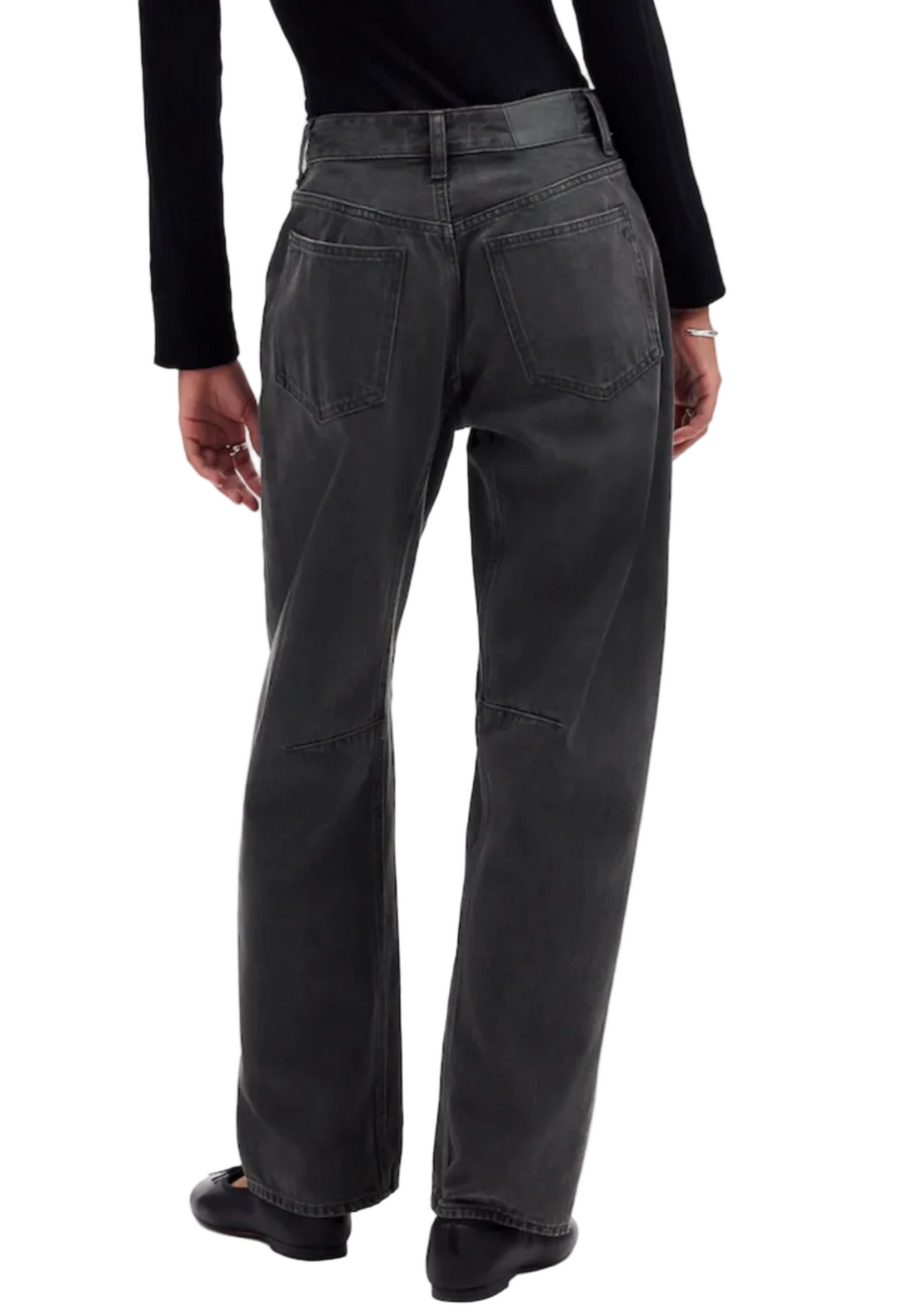 Madewell Darted Barrel-Leg Jean - 28