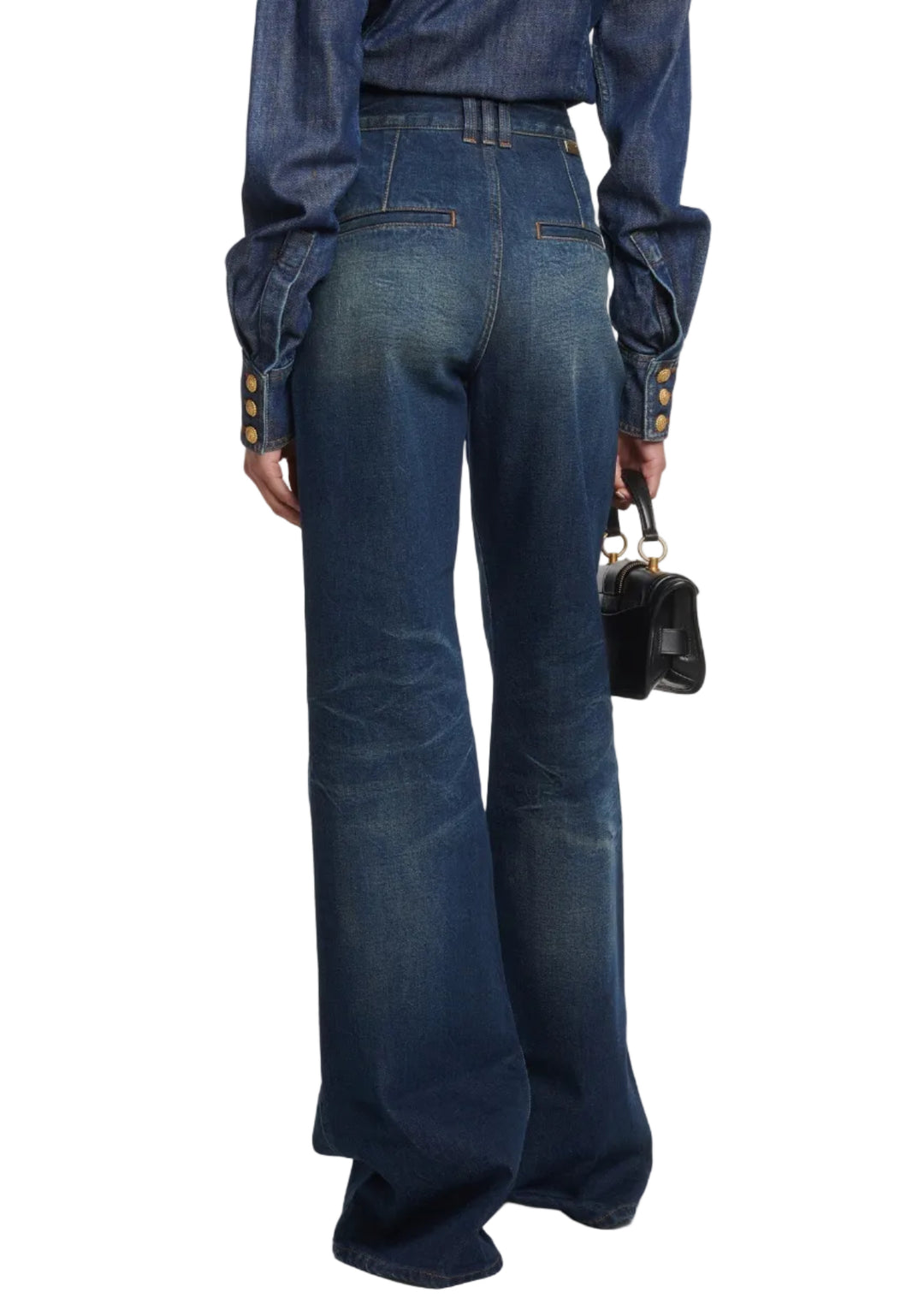 Balmain High-rise flared jeans - 40