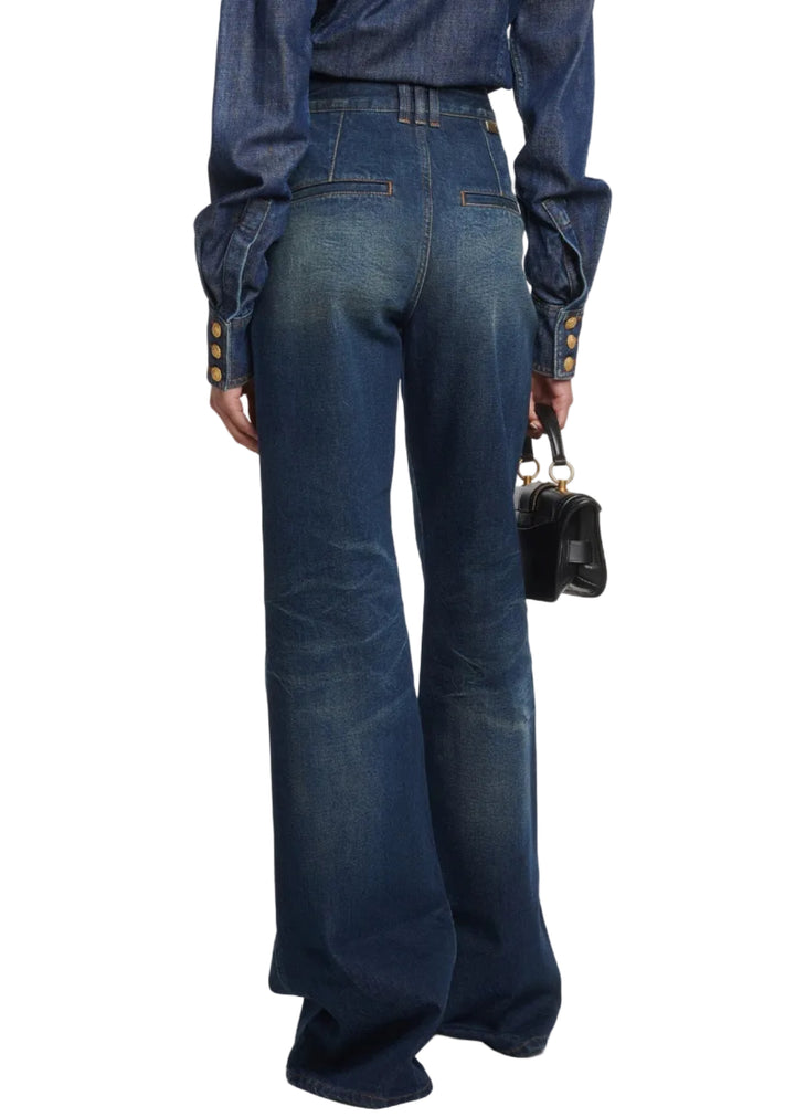 Balmain High-rise flared jeans - 40