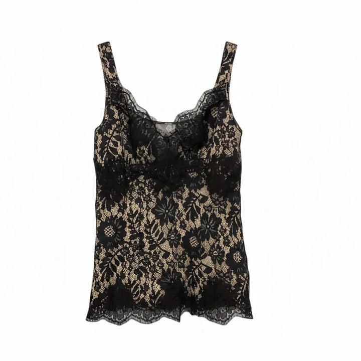 Dolce Gabbana Lace Sleeveless Top - S