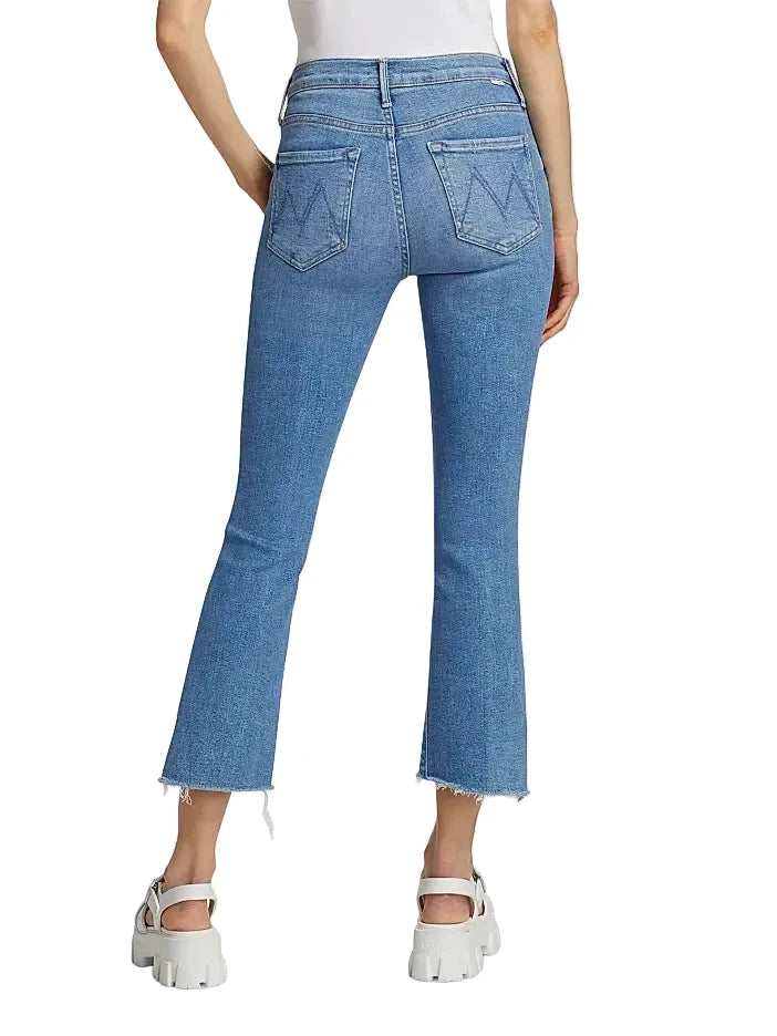 Mother The Insider Crop Step Fray Jeans - 27