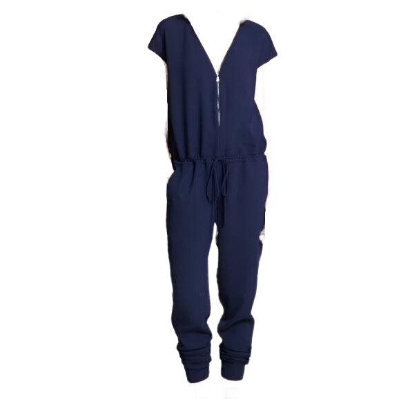 Vince Navy Zipper Jumpsuit- Size 2
