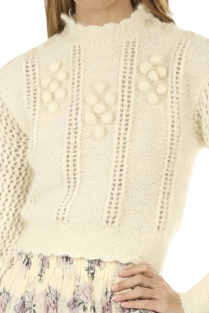 Loveshackfancy Persephone Sweater - S