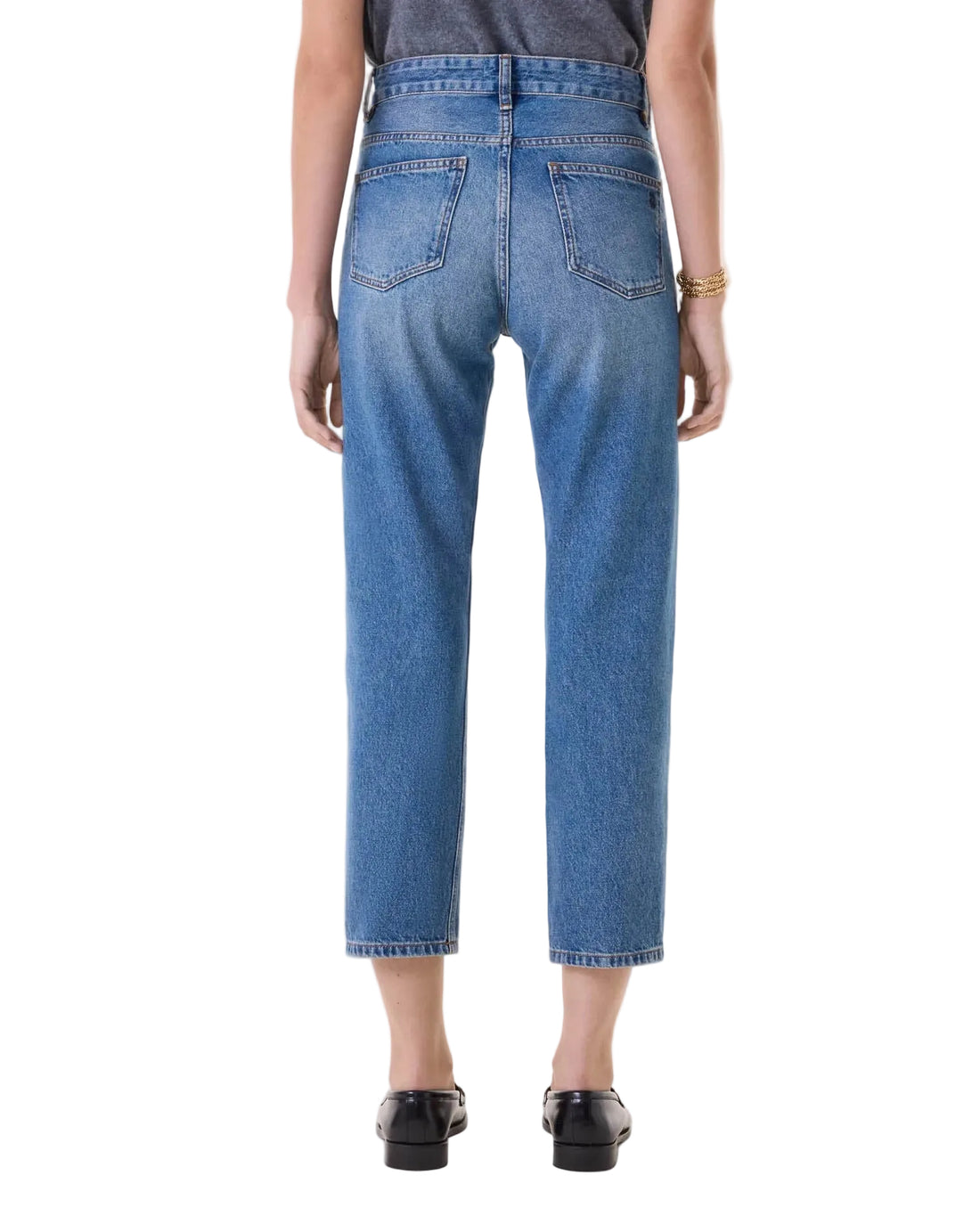 Kujten Ivy Dirty Blue Boyfriend Jeans - 27