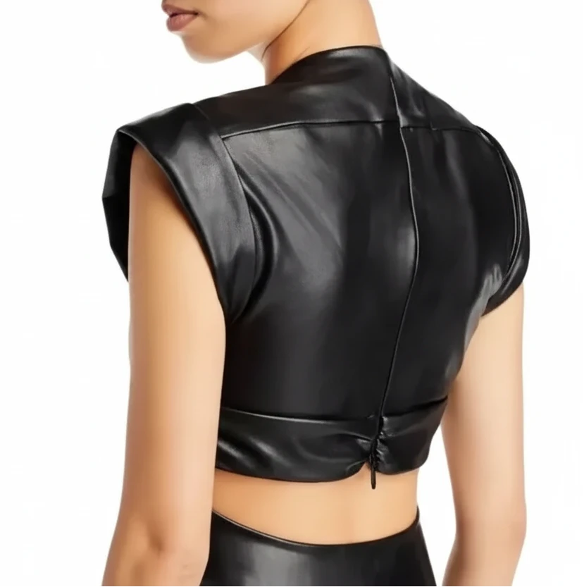 Jason Wu Faux Leather Dress - XS