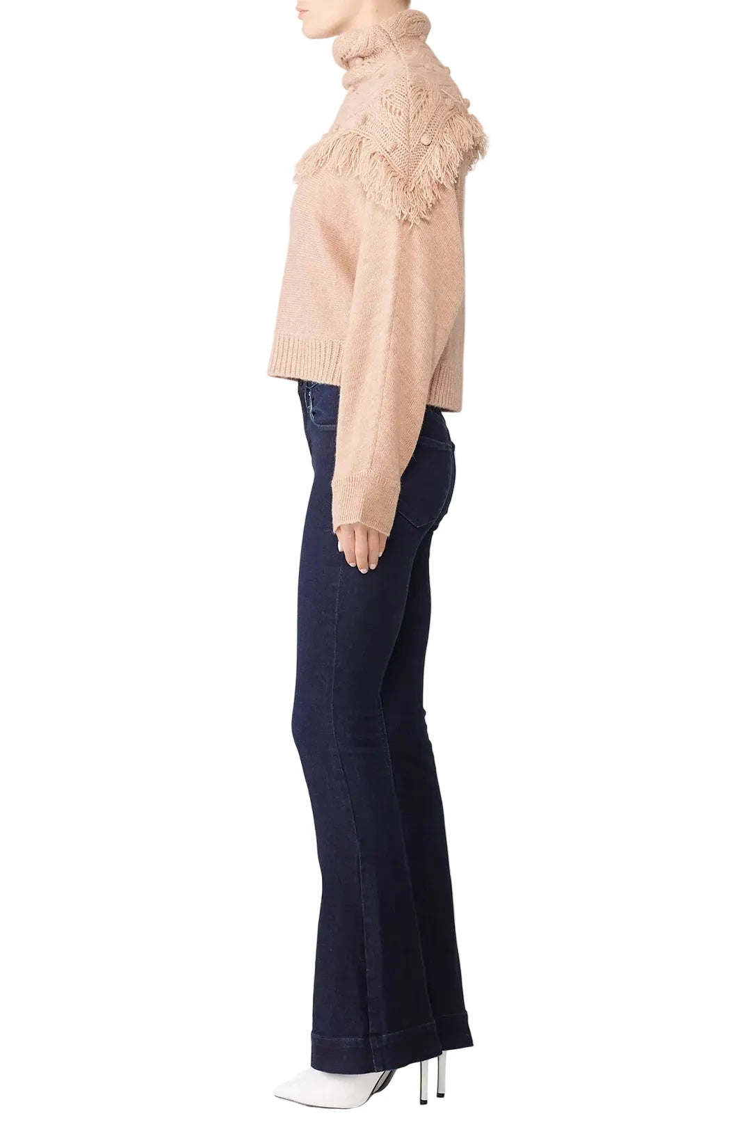 Rachel Zoe Andie Tuxedo Shirt - S