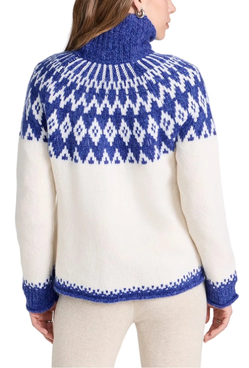 Alex Mill Bailey Fair Isle Turtleneck - S