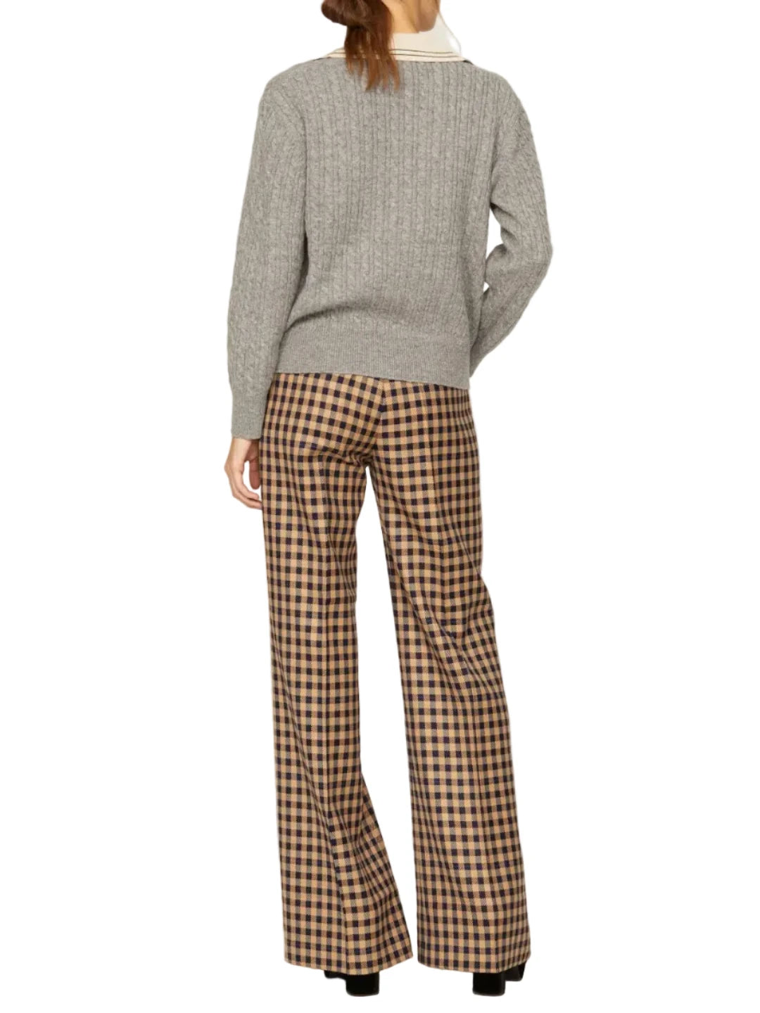 Sandro Nea Cable Knit Sweater - 1