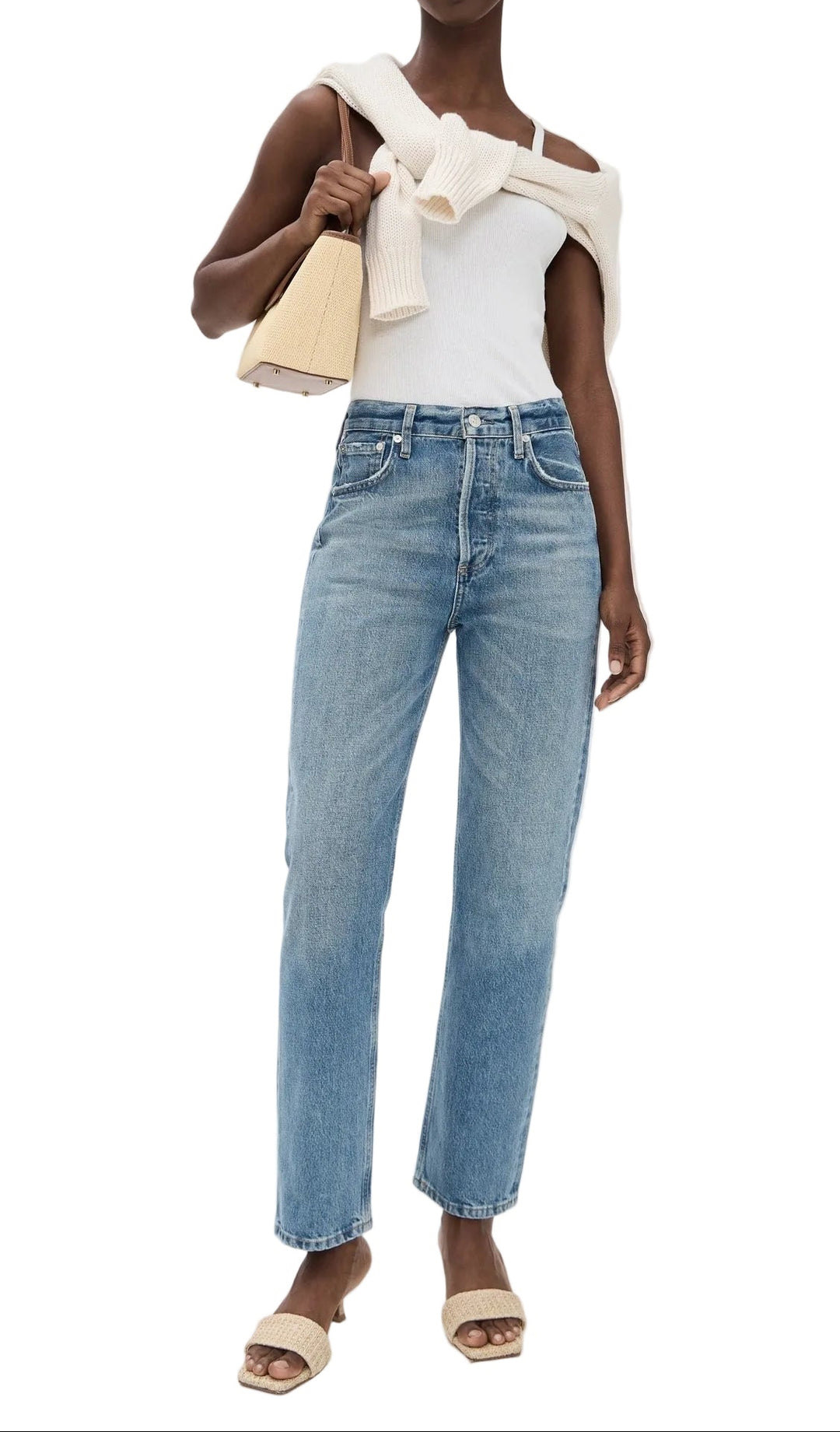 Citizens of Humanity Blaine High Rise Straight Jeans - 26