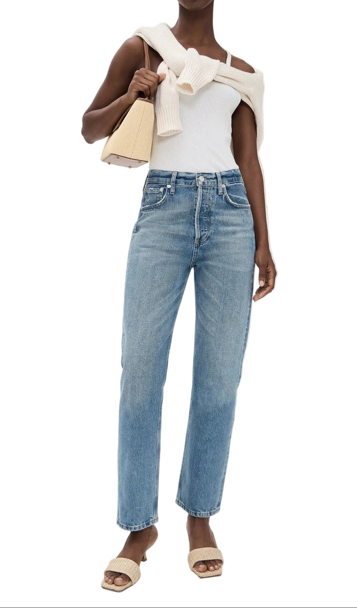 Citizens of Humanity Blaine High Rise Straight Jeans - 26