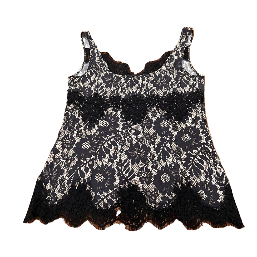 Dolce Gabbana Lace Sleeveless Top - S