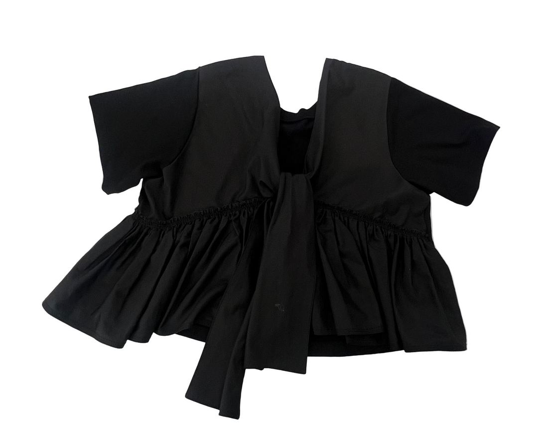 3.1 Phillip Lim Black Shirt Cropped