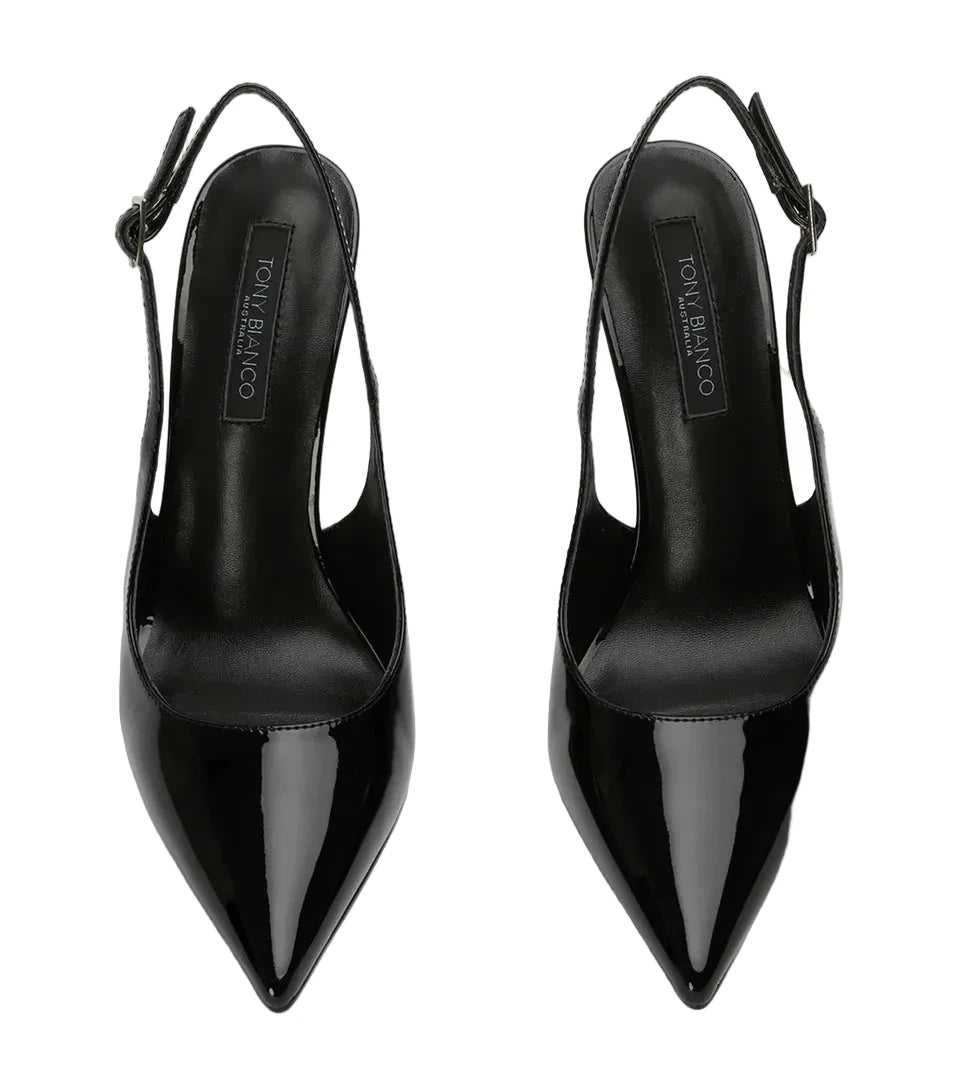 Tony Bianco Asti Black Patent - 8.5