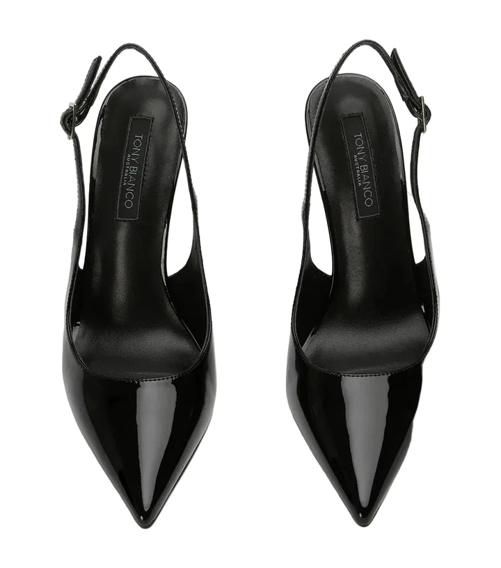 Tony Bianco Asti Black Patent - 8.5