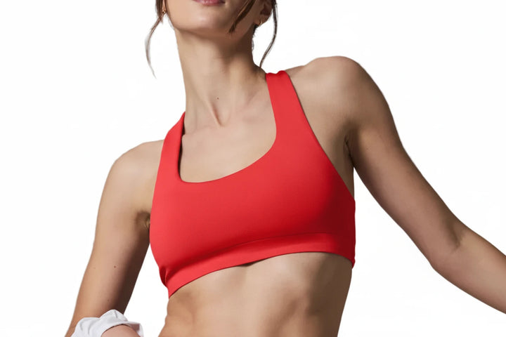 Alo Airlift Advantage Racerback Bra - Red Hot Summer - XS