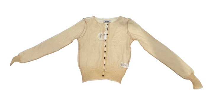 Gimaguas Gold Long Sleeves and V-Neckline - S