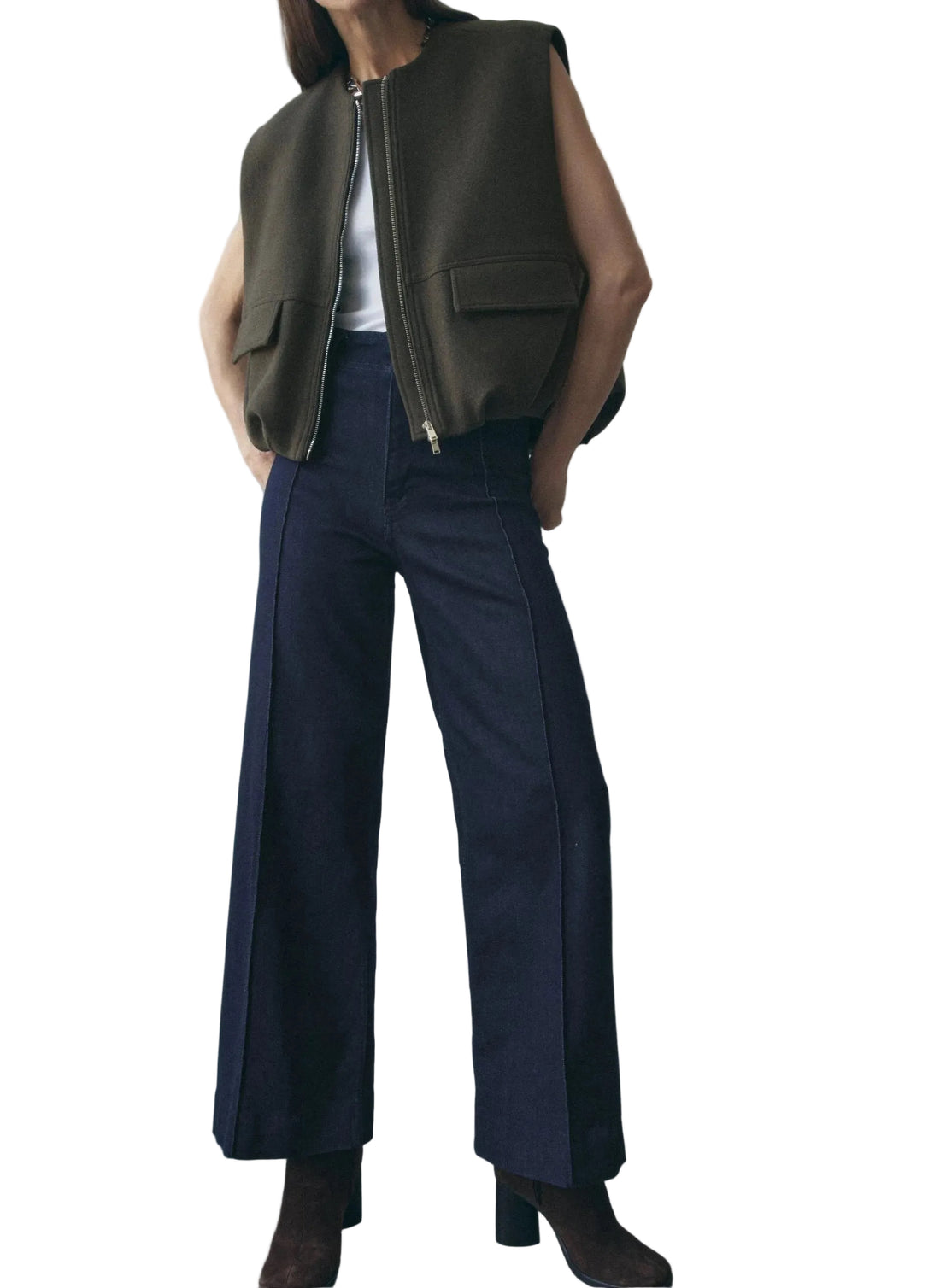 Zara Wool Vest-  XS/S