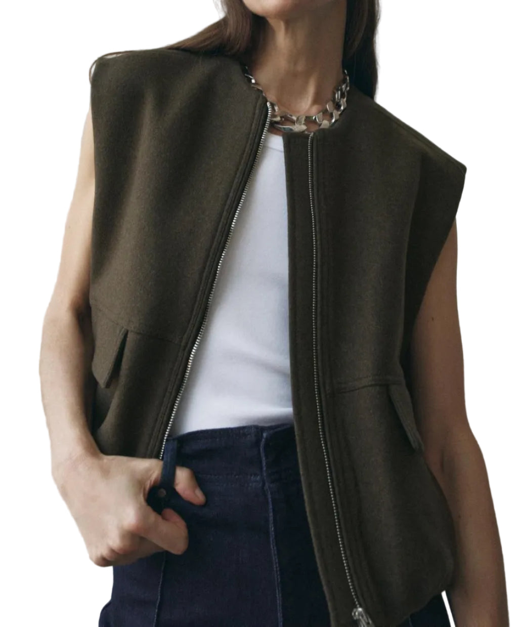 Zara Wool Vest-  XS/S