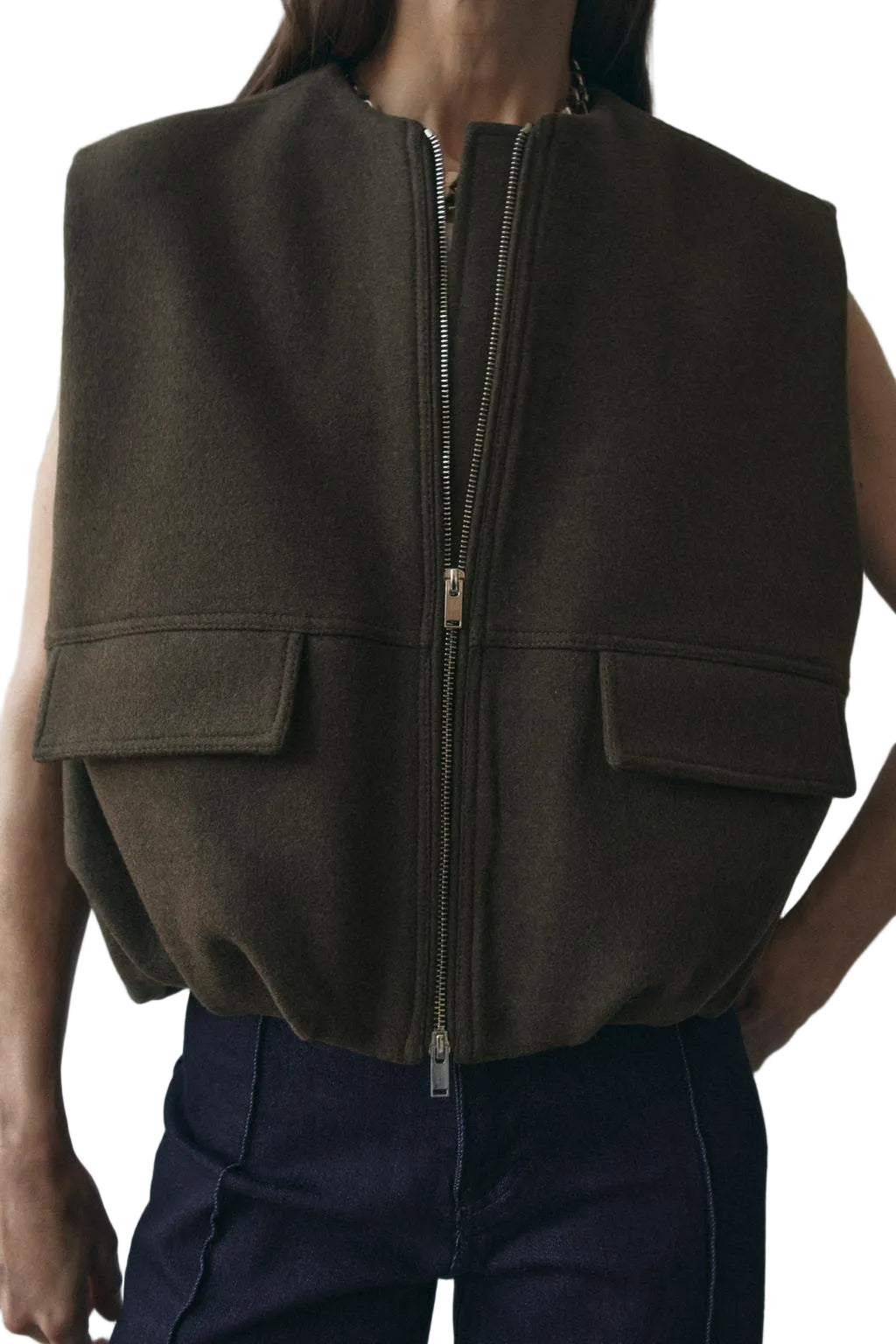 Zara Wool Vest-  XS/S