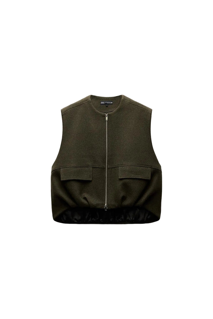 Zara Wool Vest-  XS/S