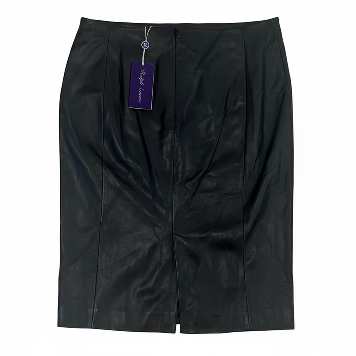 Ralph Lauren Leather Skirt - 10