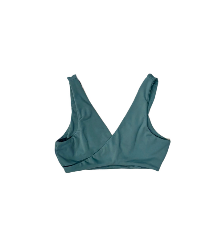 Set Active Breathe Contrast Wrap Bra - S