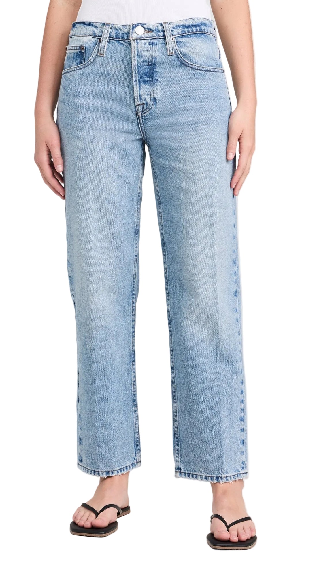Frame The Slouchy Straight Leg Jeans - 29