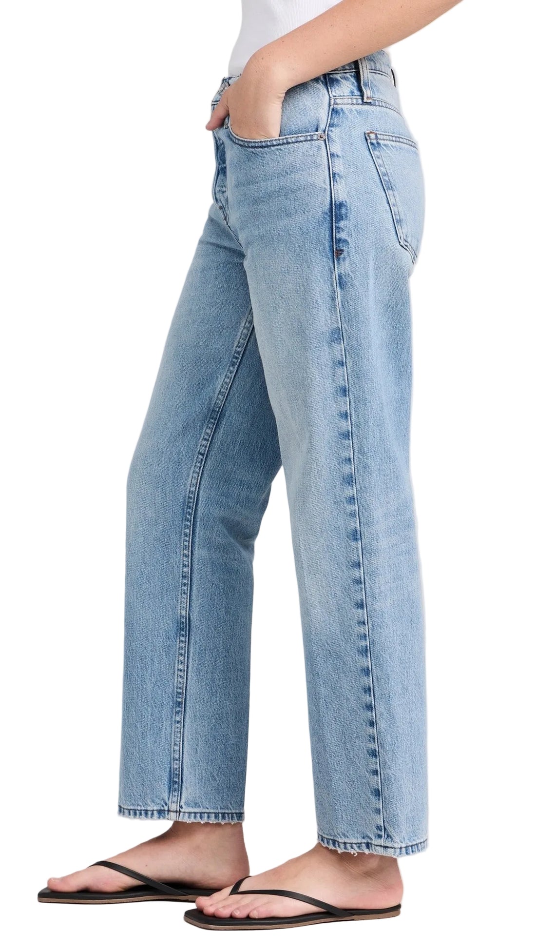 Frame The Slouchy Straight Leg Jeans - 29
