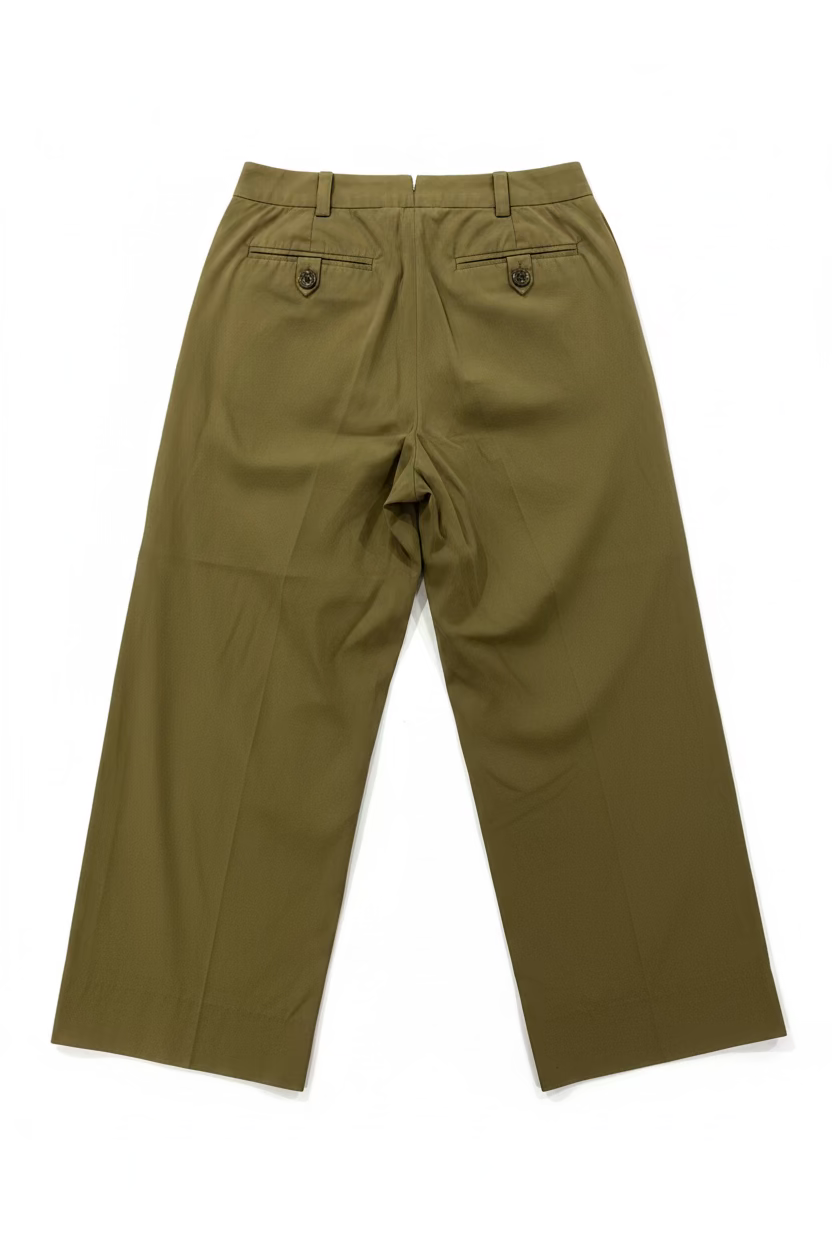 Prada Pants in Forest Green - 38