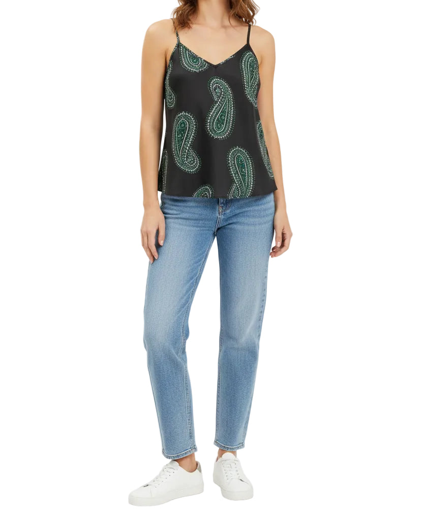 Xírena Paisley Pattern Top - M