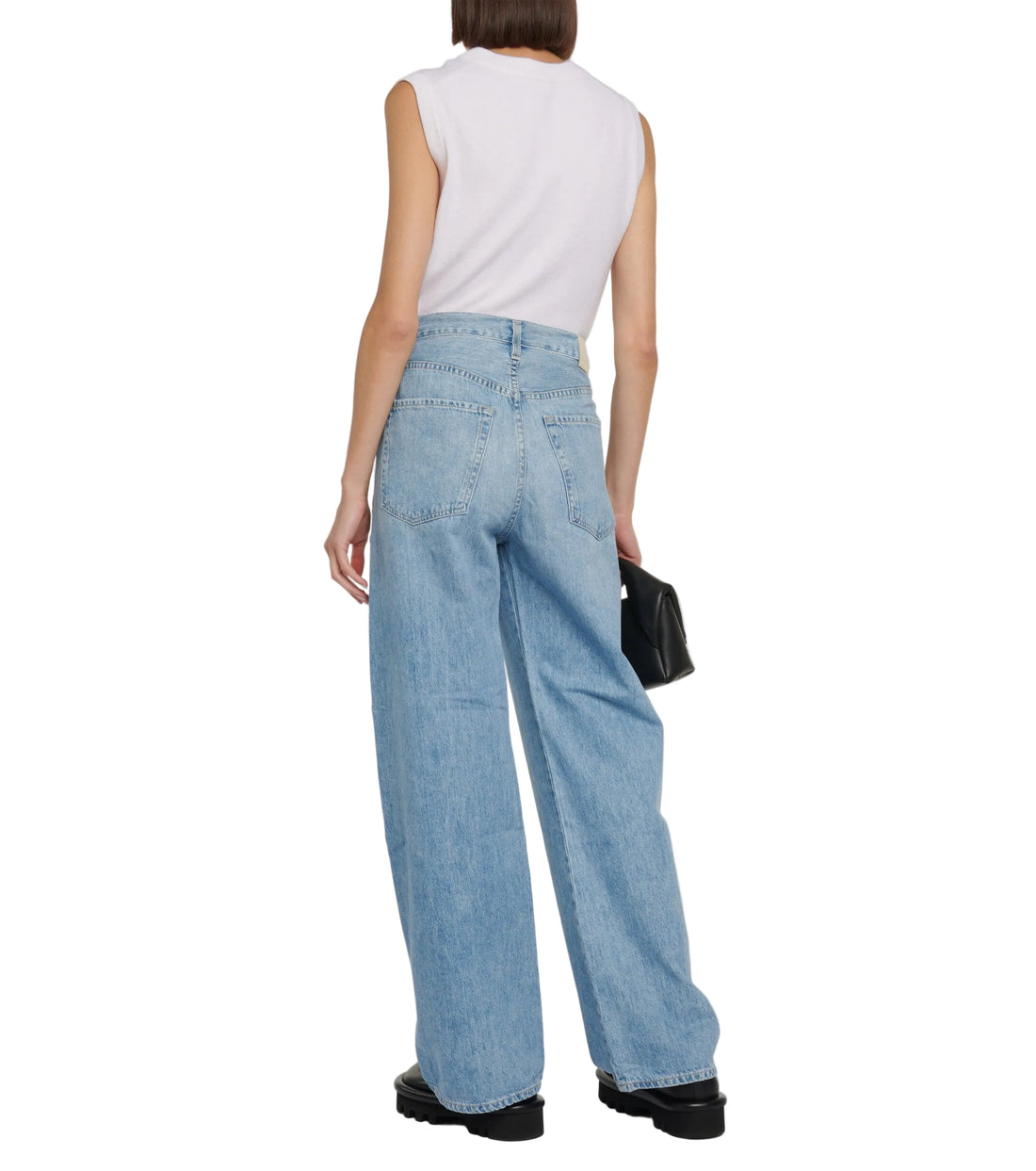 Citizens of Humanity Brynn Low-Rise Wide-Leg Jeans - 25