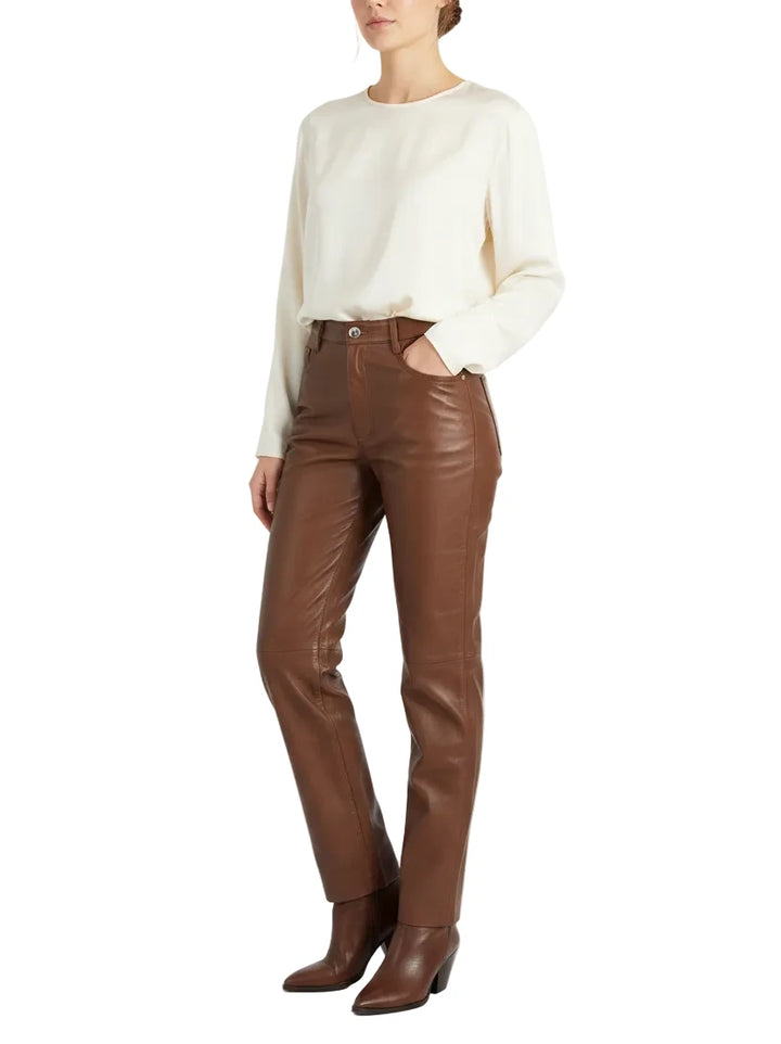 Wilfred Melina Faux Vegan Leather Pants - 0
