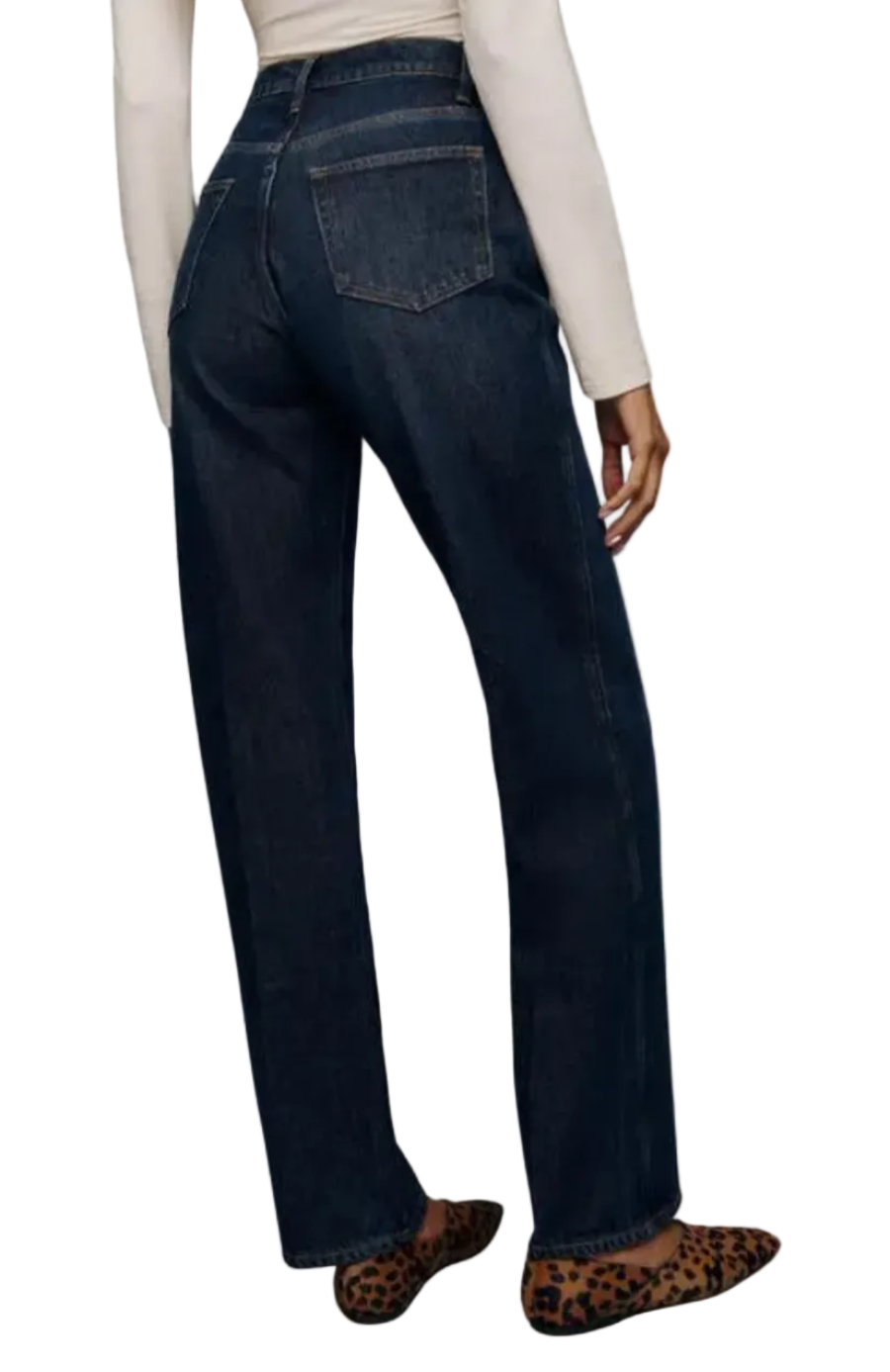 Reformation Val 90s Mid Rise Straight Jeans In Ahurani - 24